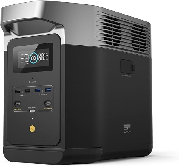 EF ECOFLOW Portable Power Station Delta 2, 1024Wh LiFePO4 (LFP) Battery
