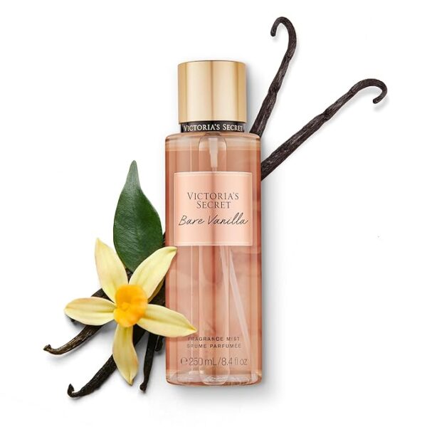 Victoria's Secret Bare Vanilla Body Mist, Body Spray for Women (8.4 oz)