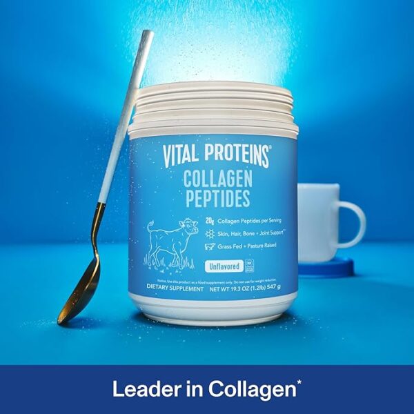 Vital Proteins Collagen Peptides Powder, Promotes Hair, Nail, Skin, Bone and Joint Health