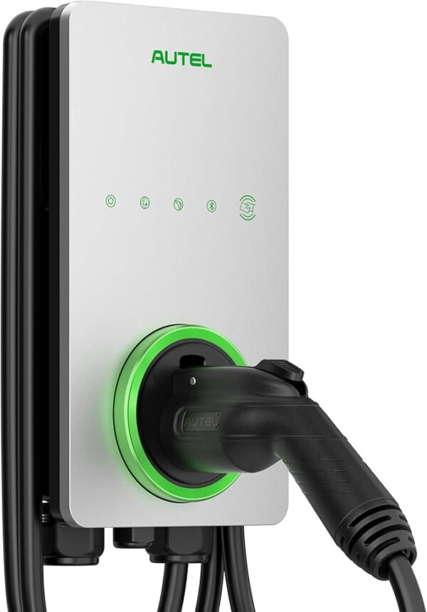 Autel Home Level 2 EV Charger up to 50Amp, 240V, Indoor/Outdoor Car Charging Station,