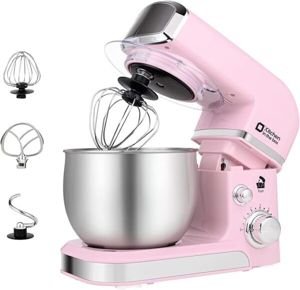 Kitchen in the box Stand Mixer,3.2Qt Small Electric Food Mixer
