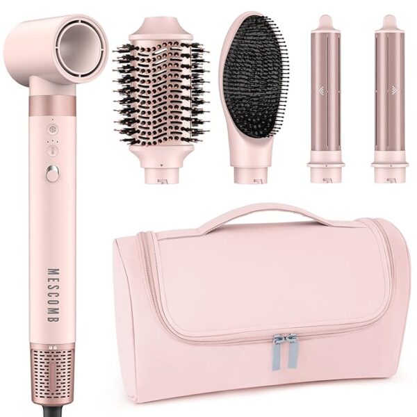 Hot Air Styler - Professional Frizz-Free Blow Dryer Brush, Fast Drying, No Heat Damage