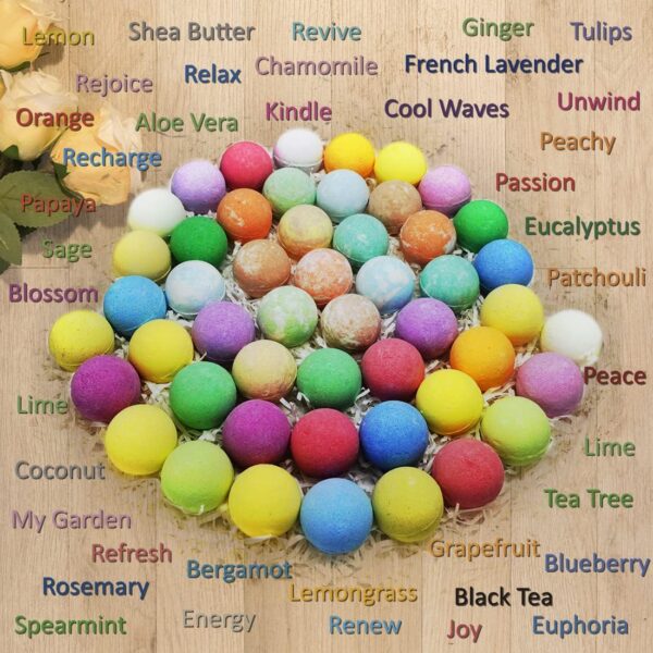 Luxury Bath Balls Individually Wrapped for Men & Women