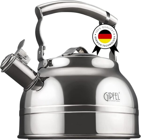 Whistling Tea Kettle Stovetop - Food Grade Stainless Steel Teapot for Stove Top
