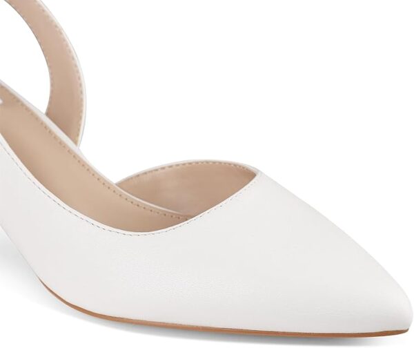 Pumps, Slingback Kitten Heels Pointed Toe Suitable Wedding Party Match Dress Sexy Evening Shoes