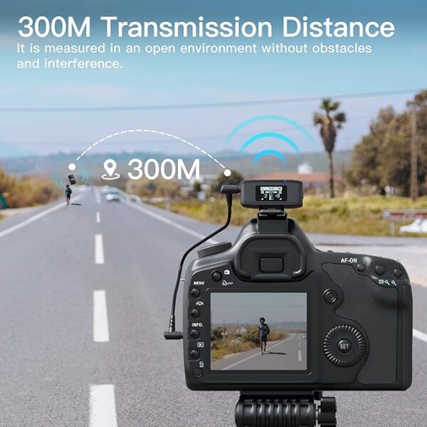 BOYAMIC Wireless Lavalier Microphone for iPhone Android Tablets Camera,Onboard Recording,
