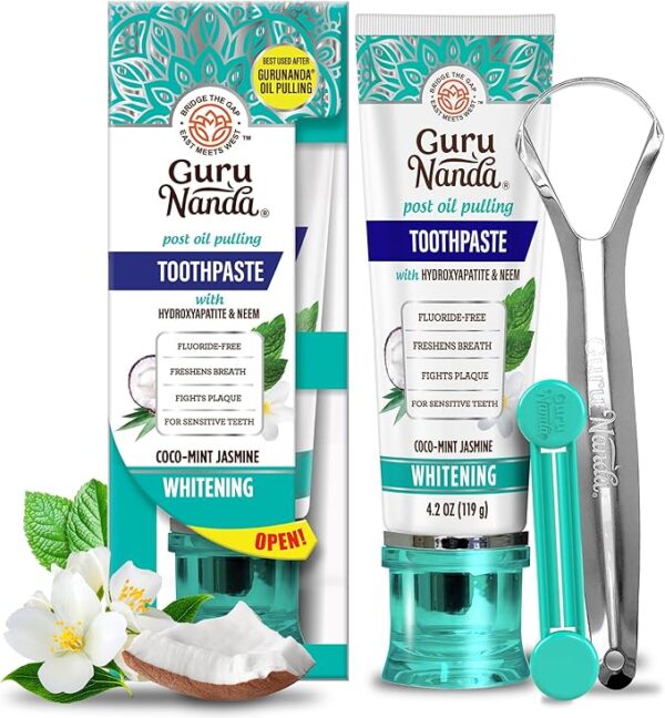 Whitening Duo – Hydroxyapatite Toothpaste & 7-Day Whitening Strips for a Brighter Smile