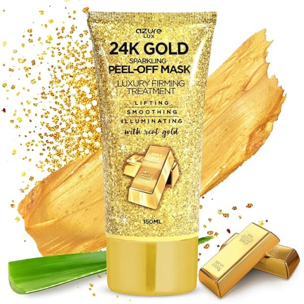 Rose Gold Hydrating Peel Off Face Mask- Dermatologist Tested - Anti Aging,