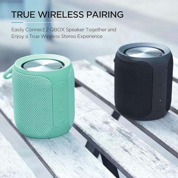 16W Bluetooth Speaker IP67 Waterproof Speaker with Deep Bass, Portable Speakers for Beach - Image 2