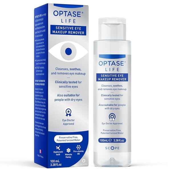 Optase Life Sensitive Eye Makeup Remover – Gentle & Effective for All Skin Types - Image 2