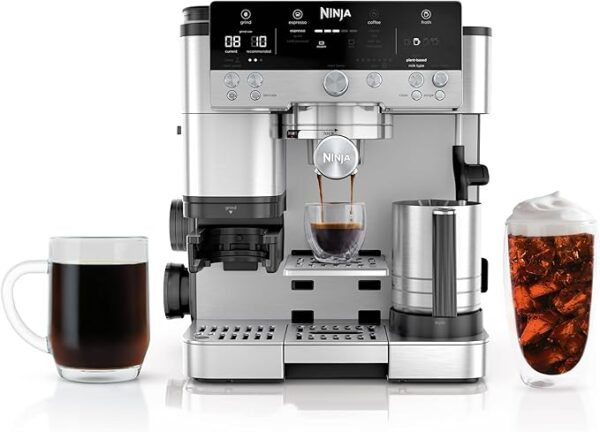 Machine, Luxe Café Premier Series, Drip Coffee Maker and Rapid Cold Brew, Integrated Grinder, - Image 2