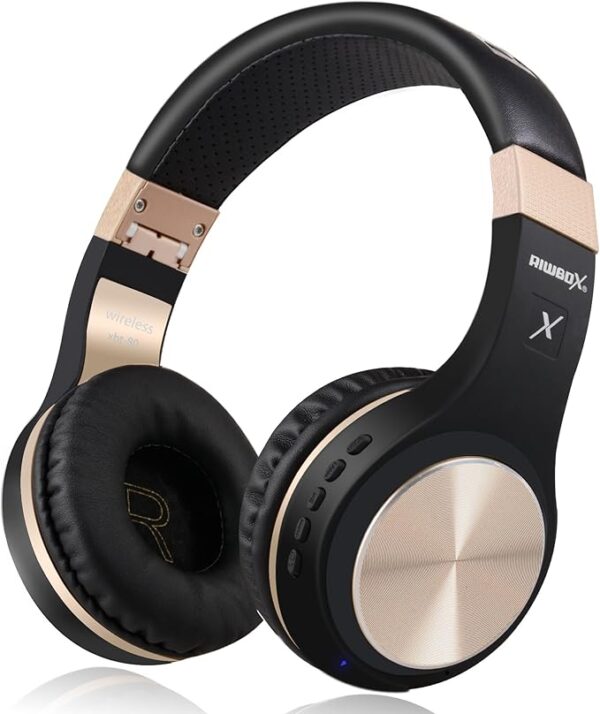Bluetooth Headphones, XBT-80 Folding Stereo Wireless Bluetooth Headphones Over Ear - Image 2