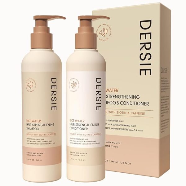 Hair Growth Shampoo & Conditioner: Biotin & Caffeine Infused for Thinning Hair - Women & Men - Image 2