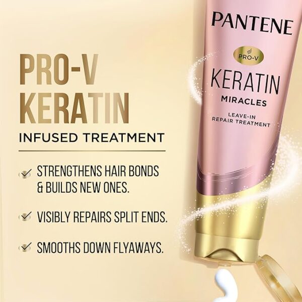 Leave-In Conditioner with Argan Oil, Protein Treatment for Dry, Damaged & Color-Treated Hair,
